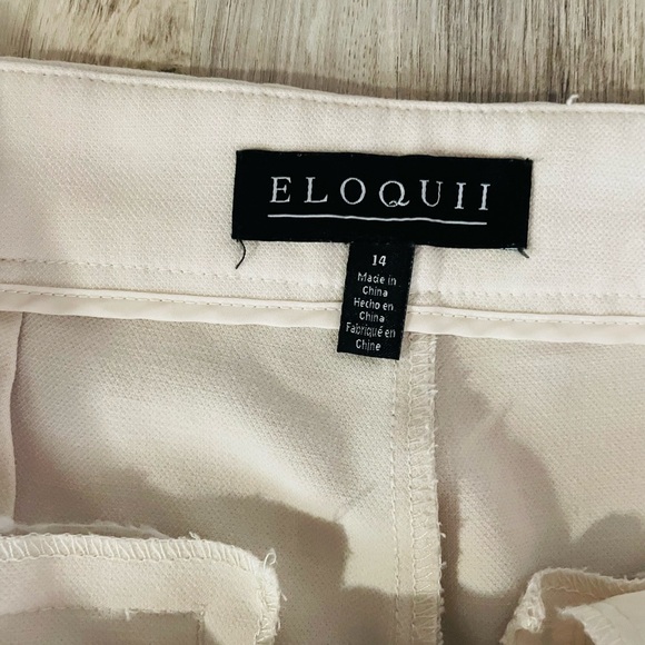 Eloquii Wide Leg Trousers - Picture 3 of 4